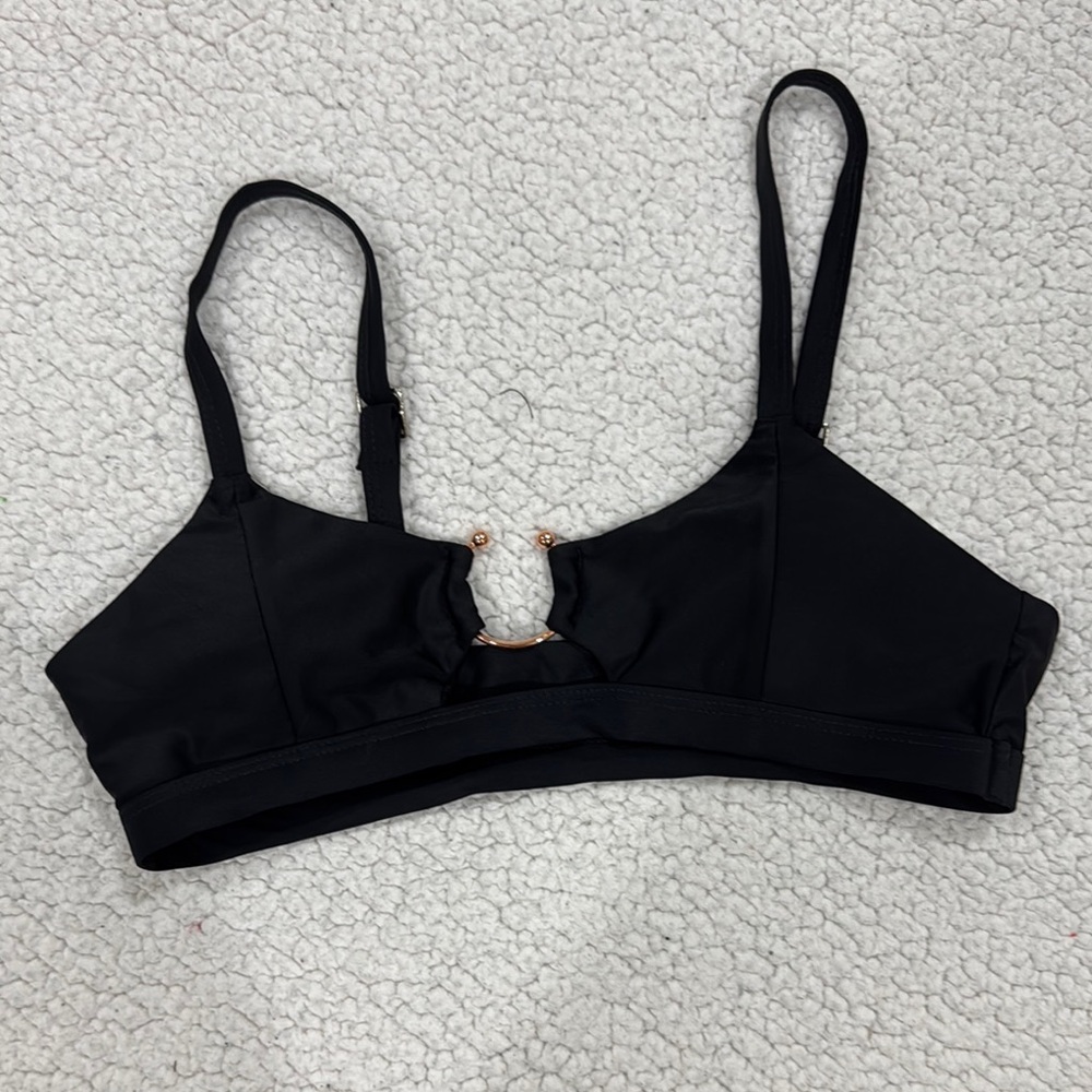 SHEIN Black Minimalist Bra Intimates & Sleepwear